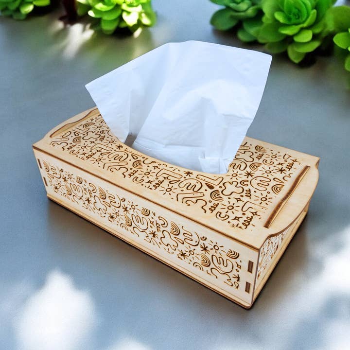Tissue Box - Abstract for wholesale by BoisMagique