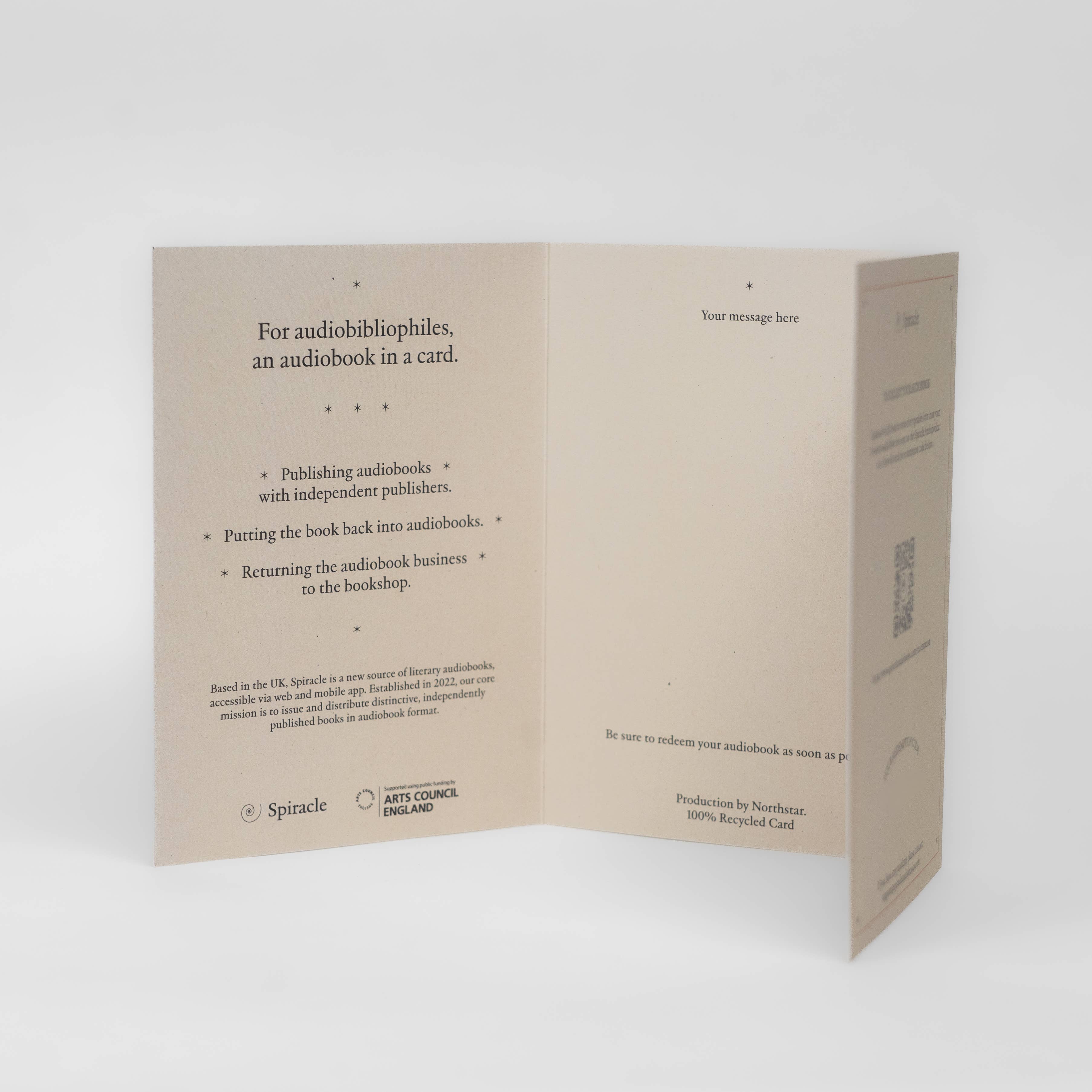 Spiracle Audiobooks - Wholesale Christmas Card - ’Twas the Night Before Christmas Audiobook Gift12