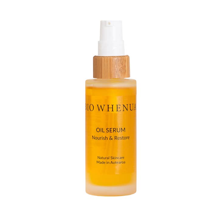 Bio Whenua Rose Oil Serum - Nourish & Restore 35ml for wholesale by Bio Whenua Natural Skincare