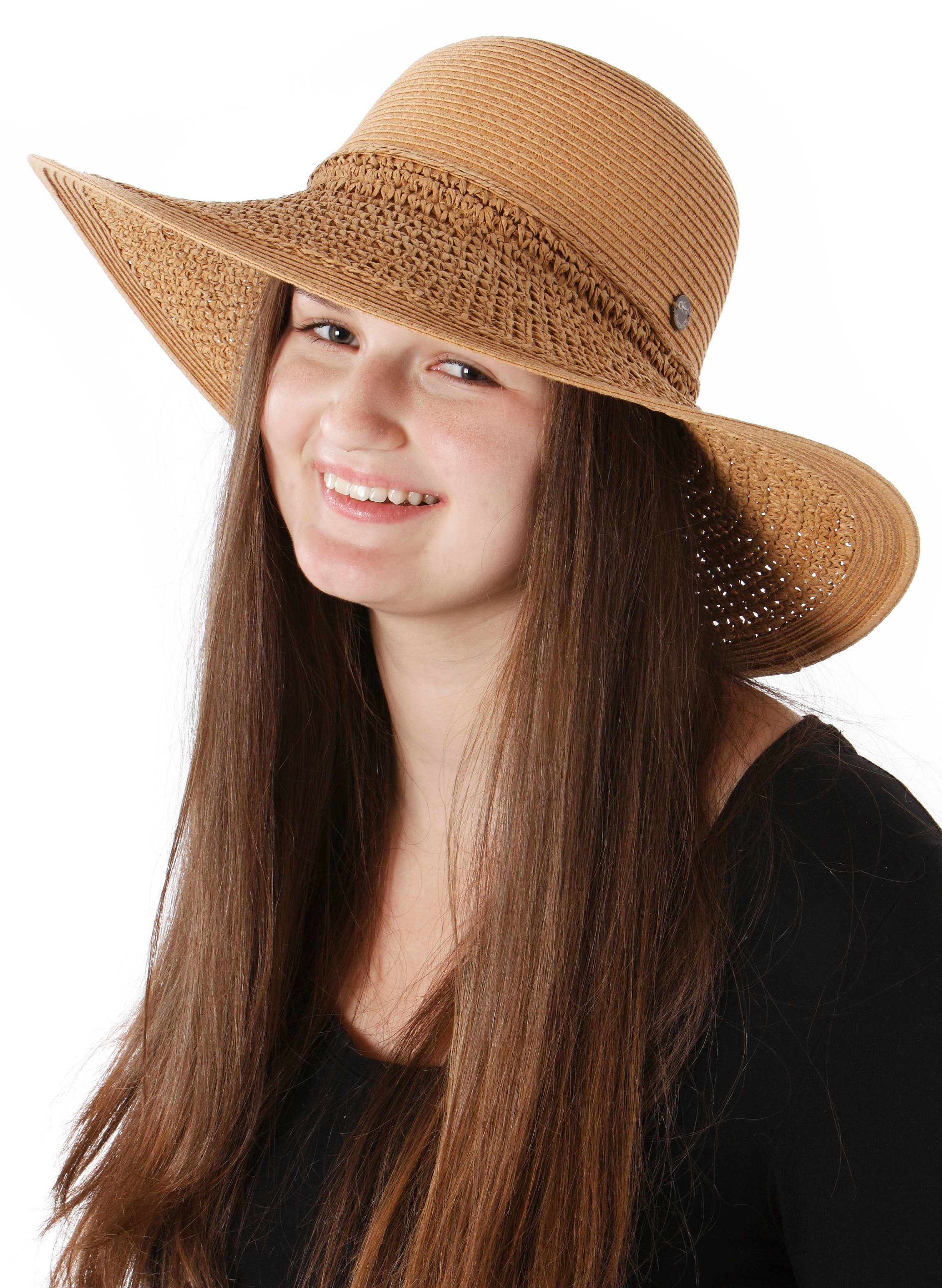 Screamer - Wholesale Straw Hat - Women's - Cabana Sun Hat1