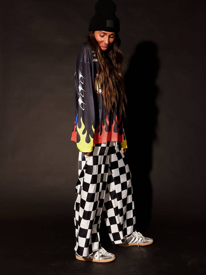 Burnt Toast - Wholesale Pants - Women's - Fast Lane Wide-Leg Pants13