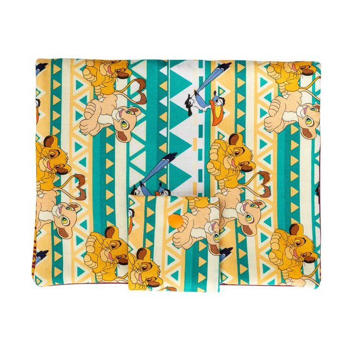 Lion King Simba and Nala Diaper Clutch for wholesale by Lola’s Classic Babies LLC