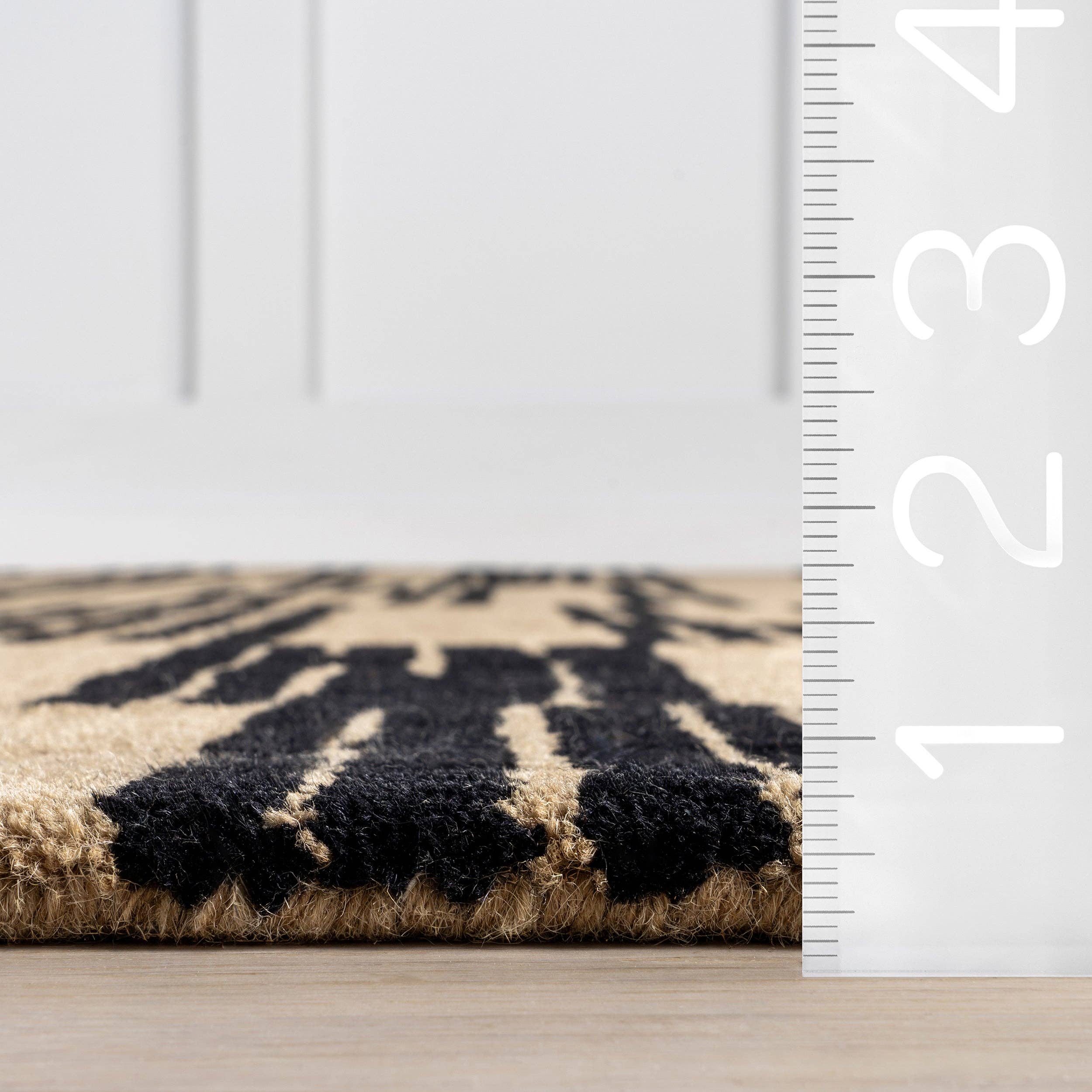 nuLOOM - Vente Tapis - Tapis de zone en laine rayé Tara2