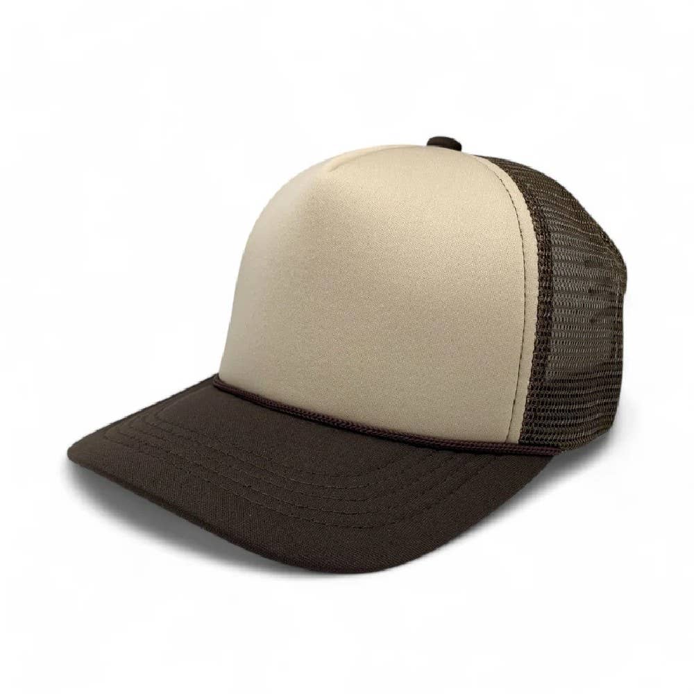 DOBBI - Wholesale Trucker Hat - Unisex - PLAIN FOAM TRUCKER 16