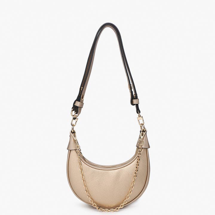 Jen & Co. – wholesale Shoulder bag – women's – M2503 Zora Moon Shoulder Bag w/ Chain