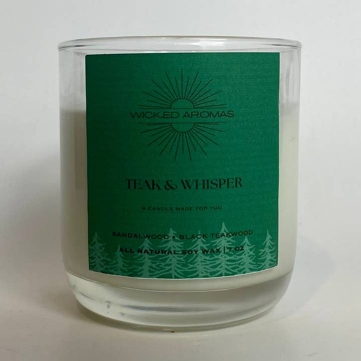 Teak & Whisper para venta al por mayor de Wick.ed Aromas