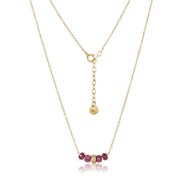 Mabel Chong - Wholesale Pendant/Charm Necklace - Donna Necklace - Ruby