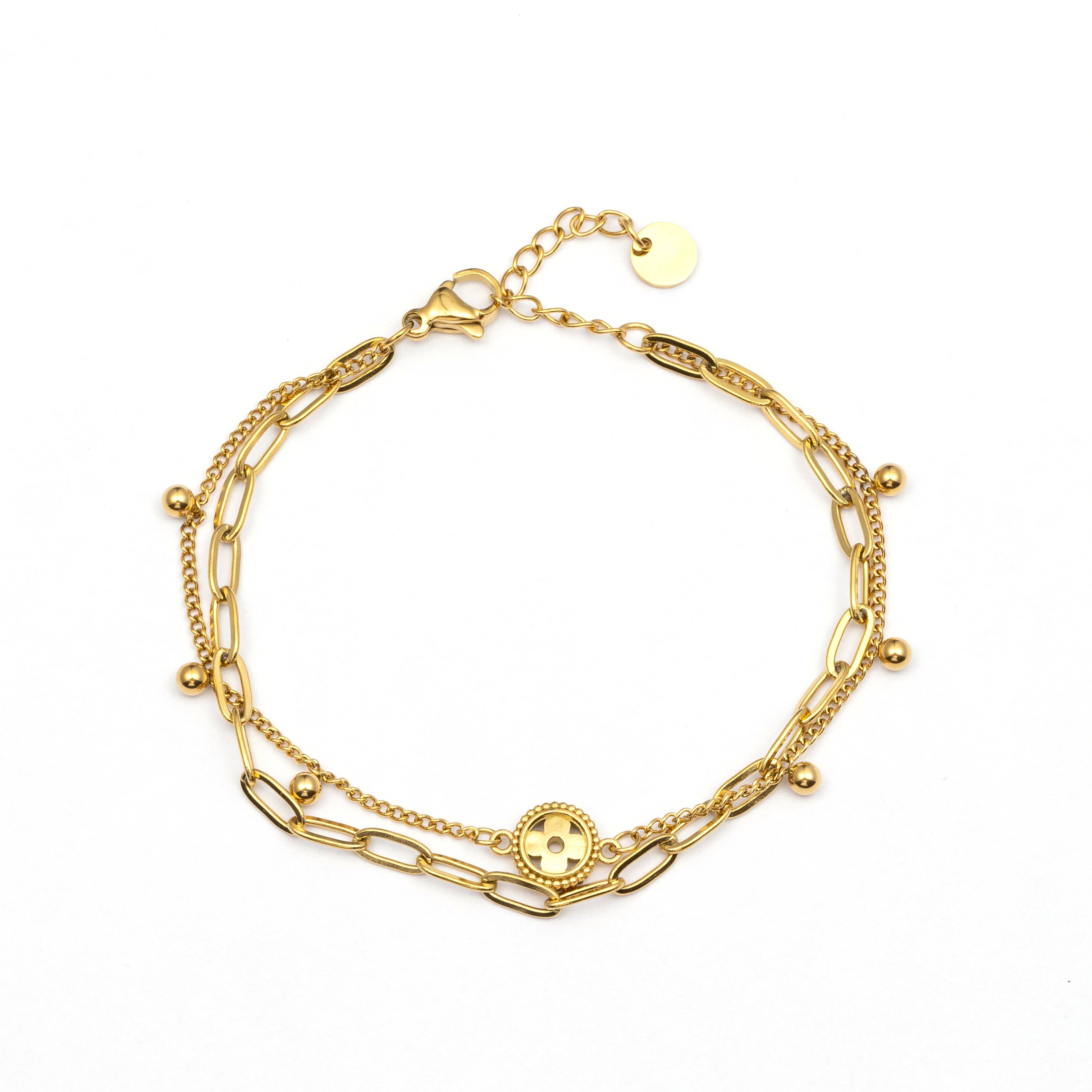 WAUW Fashion - Wholesale Charm/Dangle Bracelet - Armband Thirza | Premium Stainless Steel0