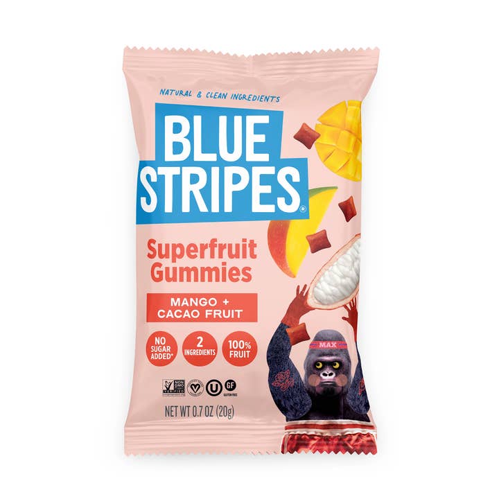 Superfruit Gummies - Mango (Single Serve) for wholesale by Blue Stripes