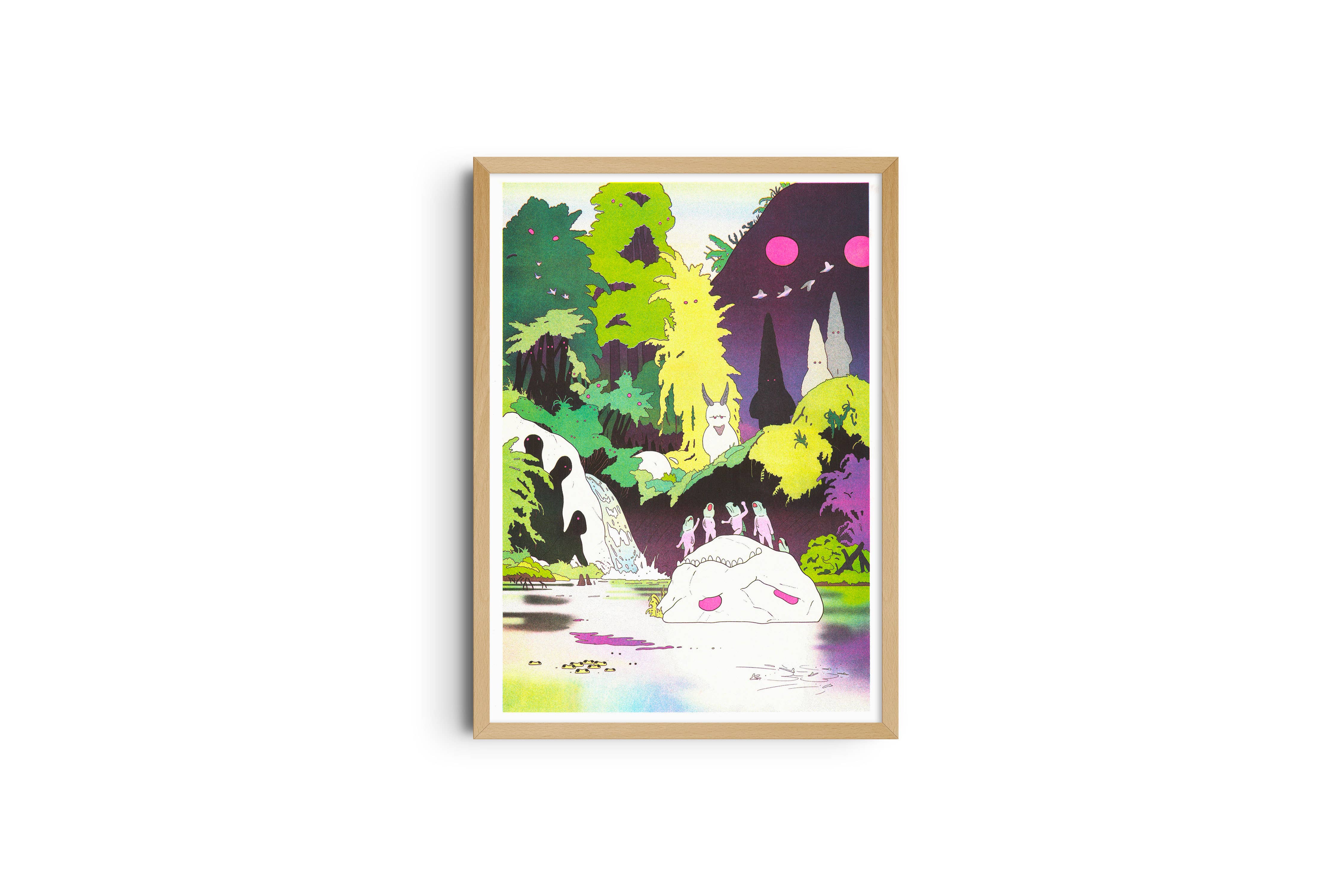 KIBLIND Atelier - Wholesale Poster - A3 poster — Jérémie Moreau — If the Spirits...