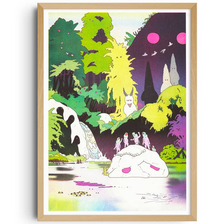 KIBLIND Atelier - Wholesale Poster - A3 poster — Jérémie Moreau — If the Spirits...