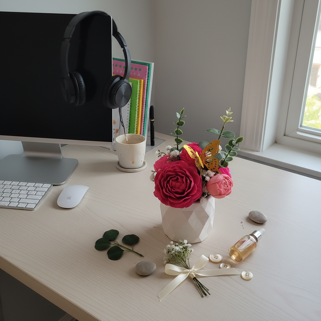 Love Laugh and Gather Together - Wholesale Artificial Flowers - Forever Bloom Bouquet1