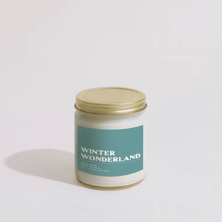 Winter Wonderland Candle for wholesale by Nomad Design Co