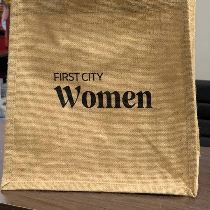 Alo Organic International - Wholesale Tote bag – Unisex - Customized Square Burlap Tote Bag with Your Logo Text Design0