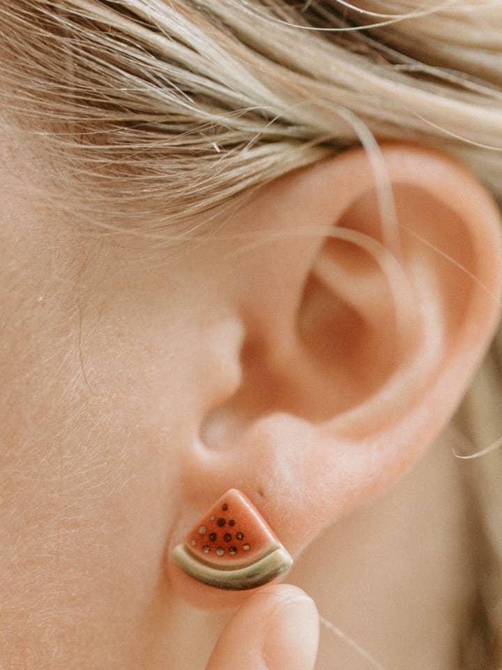 Keramische fruitknoppen (citroen, aardbei, avocado, watermeloen) voor wholesale door Daily Magic