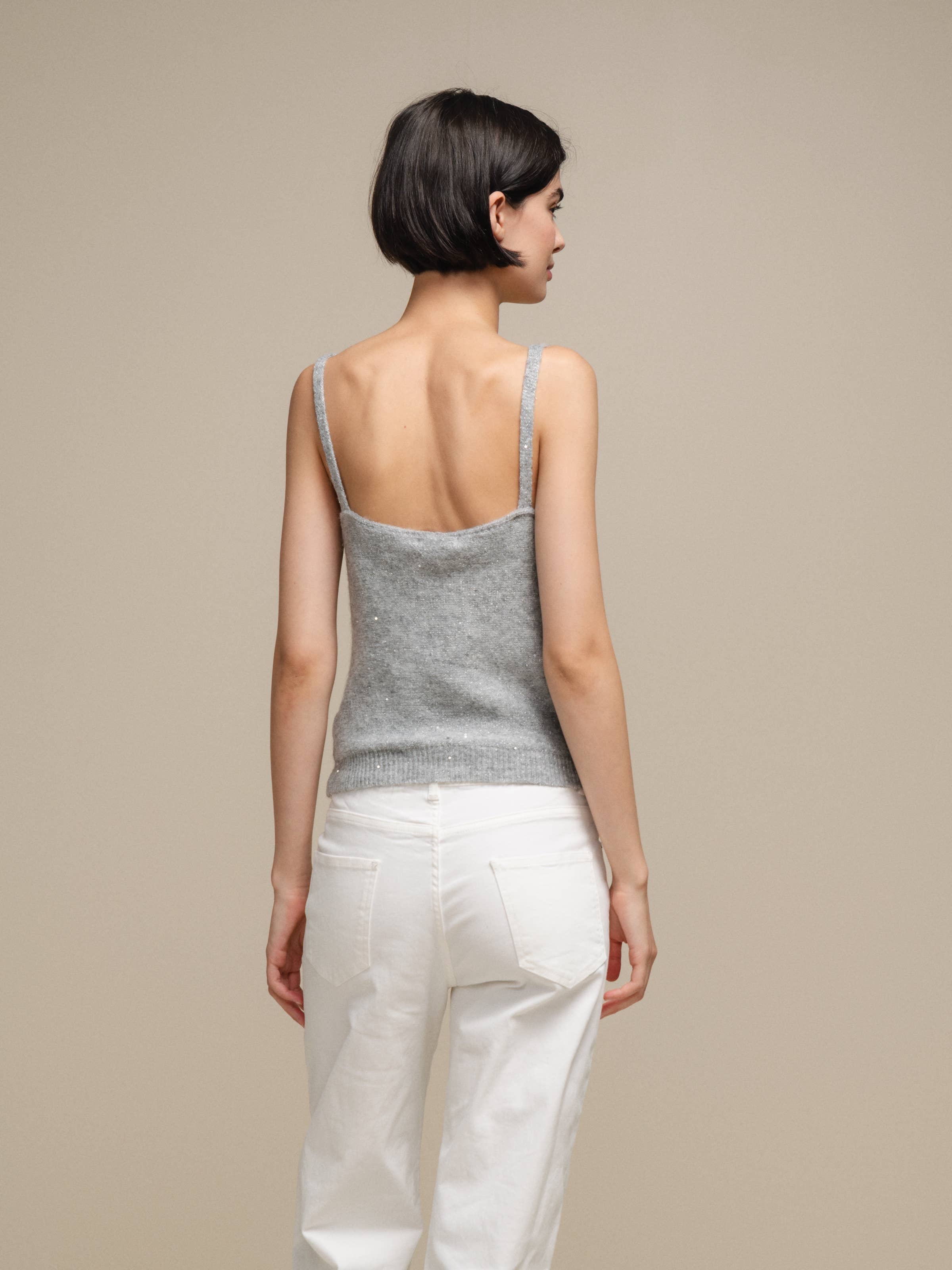 SMF - Wholesale Tank Top - Women's - 239372 - TOP 50%PC 30%NY 10%WO 10%PE8