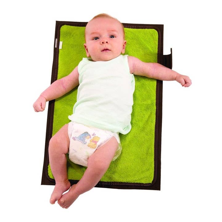 Sophie la Girafe by Calisson Toys. - Wholesale Diaper Bag - Baby - MeloBaby All-In-One Diaper Wallet and Changing Pad - Brown