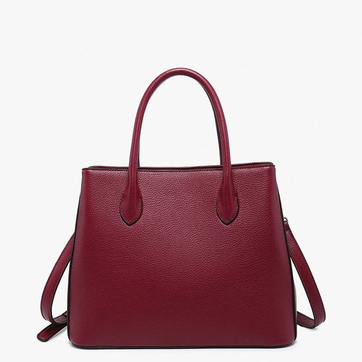 MiMi Wholesale - Wholesale Satchel - Women's - Tyler Classic 3 Compartment Satchel Crossbody Bag