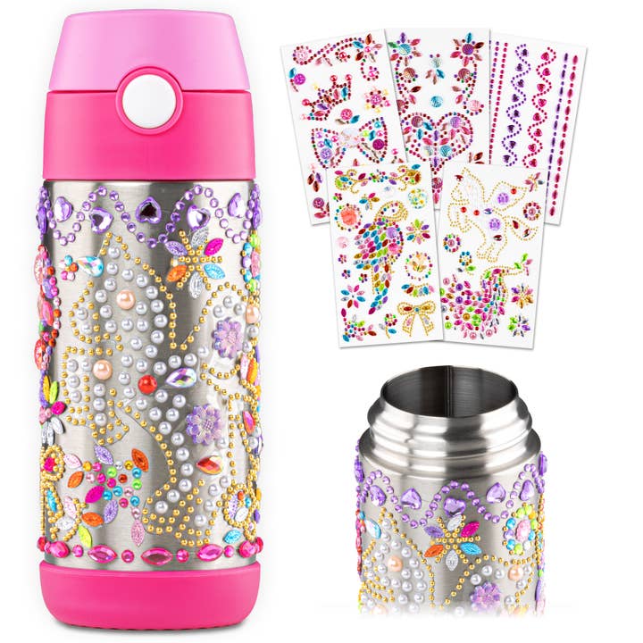 JARLSON – Großhandel Trinkflaschen – Trinkflasche Kinder Edelstahl zum Selber Gestalten - 350ml / 500ml