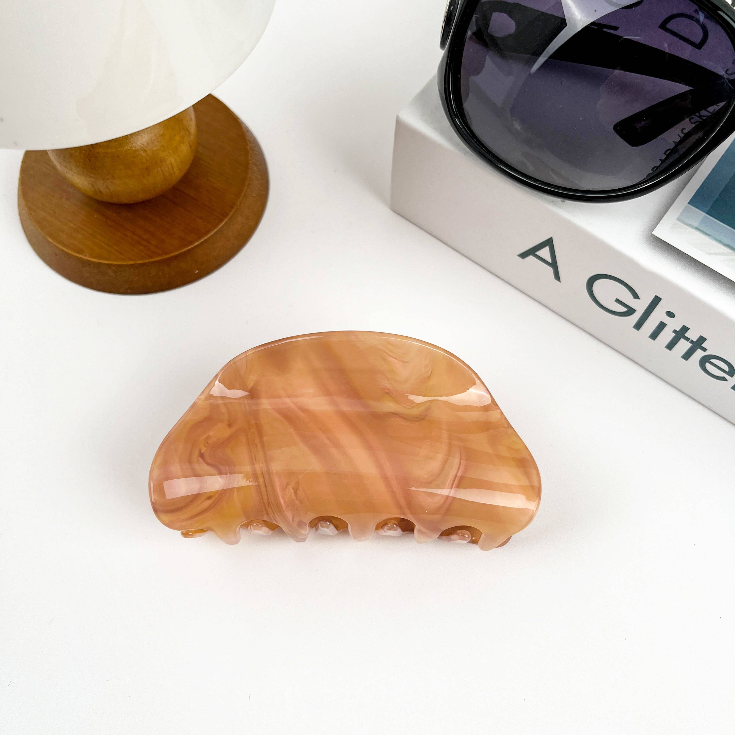 SoapElenGlen - Wholesale Hair Clip - Women's - Colorful Semicircle Hair Clip8