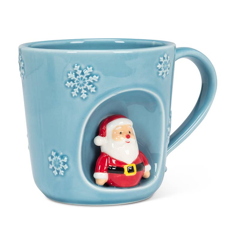 Abbott - Wholesale Coffee Mug - Snowflake Mug with Holiday Characters1