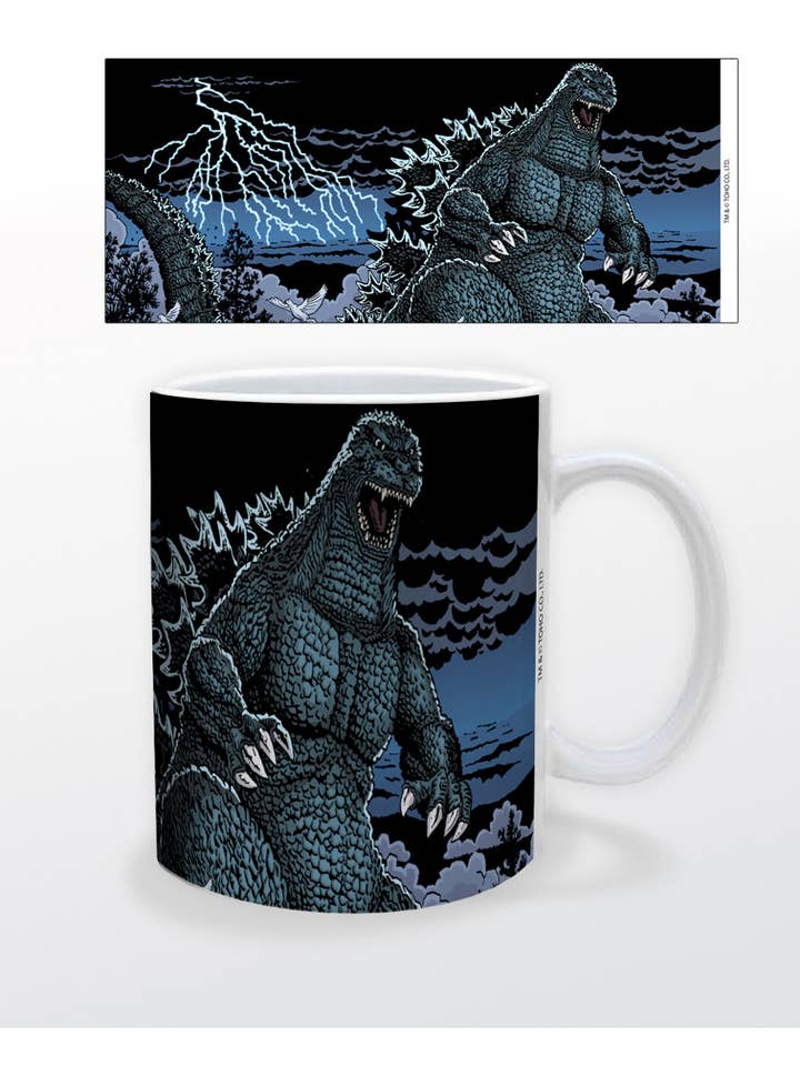 Blue Godzilla - Ceramic Coffee Mug for wholesale by Pyramid America