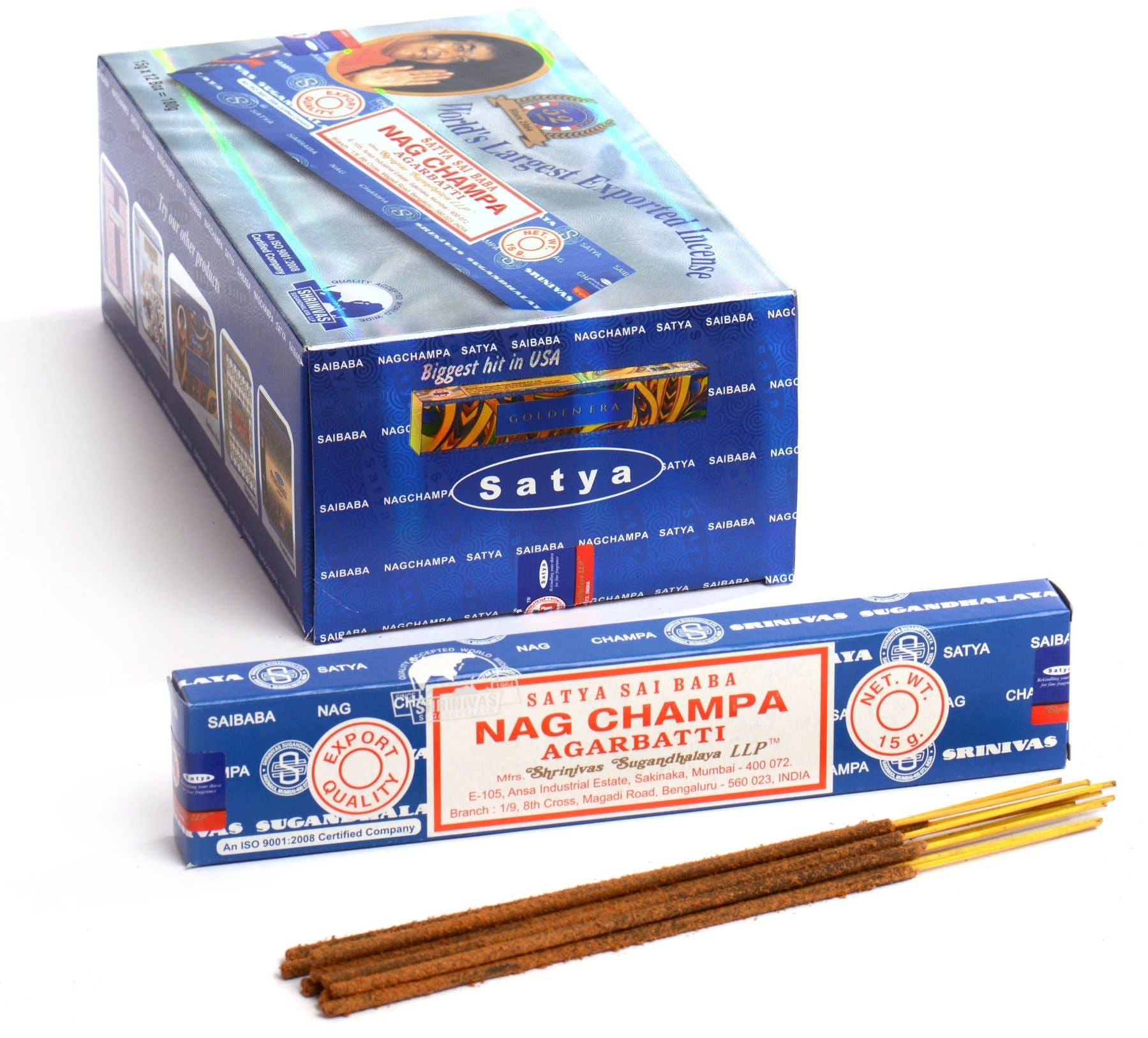 AWGifts Europe - Wholesale Incense - Nag Champa 15g2