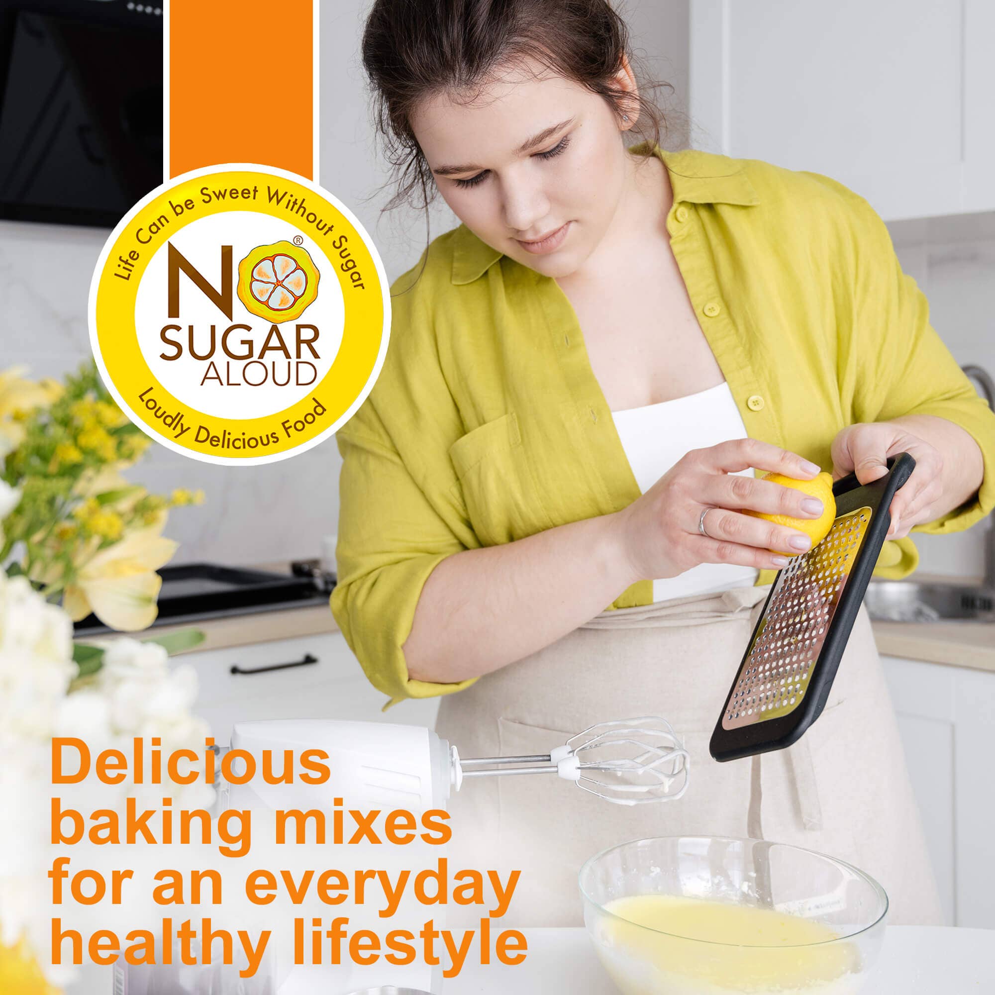 No Sugar Aloud LLC - Wholesale Cake Mix - Low-Carb Lemon Cake Mix5