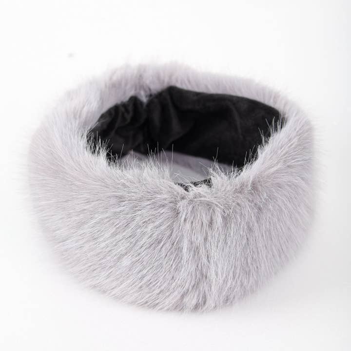 PEACH ACCESSORIES – Engroshandel Ørevarmere - Dame – Hyggelig Ørevarmer Falsk Pels Vinter Hårbånd SD12512