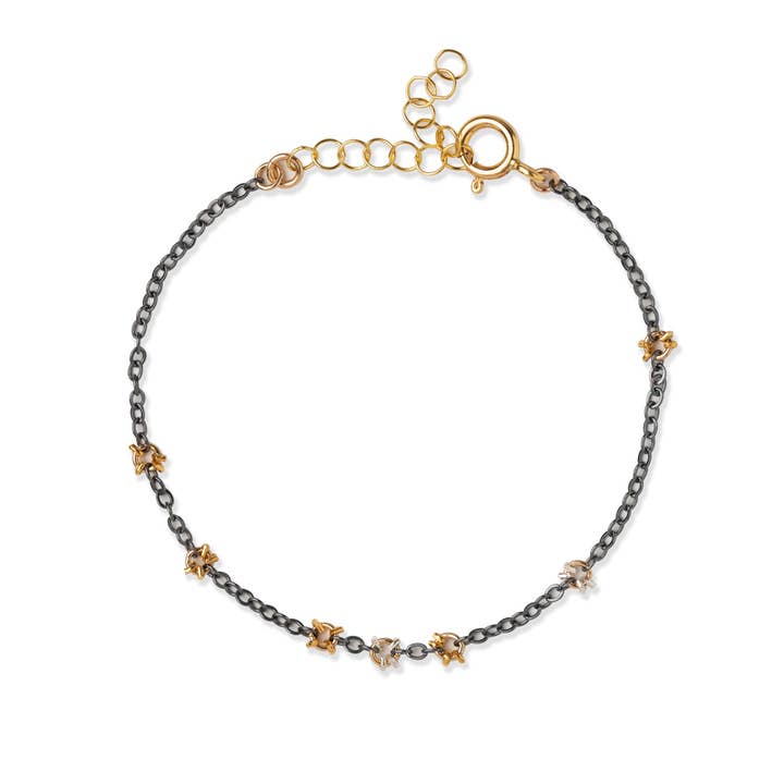 LILIA armband van gemengd metaal voor wholesale door Kate Winternitz Jewelry