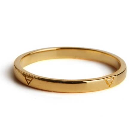 Bague à quatre éléments en or pour la vente par Rachel Entwistle Jewellery