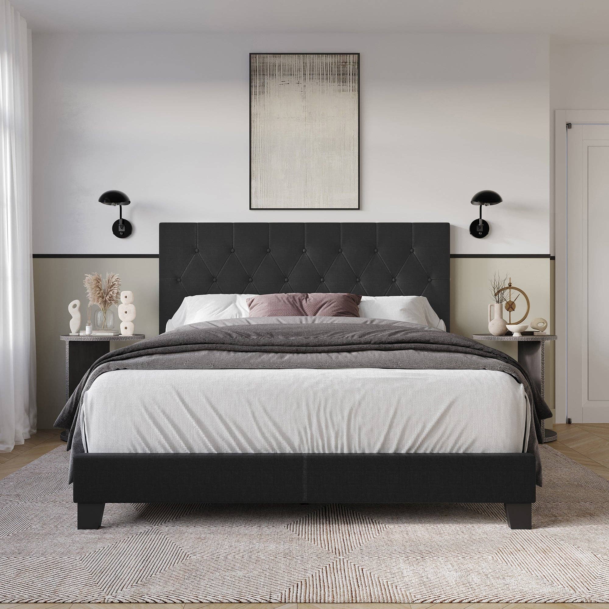 Home Design - Wholesale Bed - Dillon Tufted Upholstered Panel Bed21