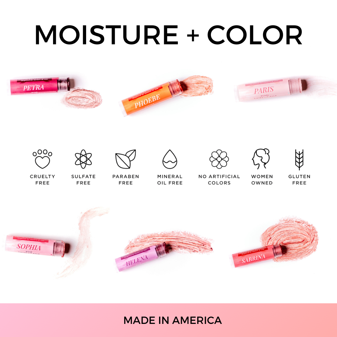 Honestly Margo - Wholesale Lip Balm - Rose SOPHIA Tinted Lip Balm3