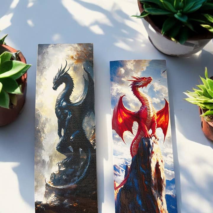 Fantasy Dragon Bookmarks for wholesale by Dahlia Rose Co