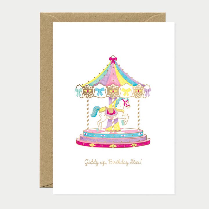 Giddy up - Greeting card for wholesale by ALL THE WAYS TO SAY - Europe
