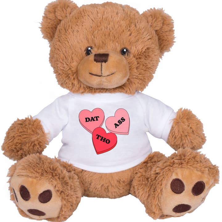 Dat Ass Tho Funny Teddy Bear for wholesale by Lucky Luna Apparel