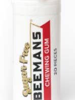 (S7-10) Tube de chewing-gum Beemans sans sucre Nostalgia (20 pièces) X12 unités pour la vente par iSweet.ca