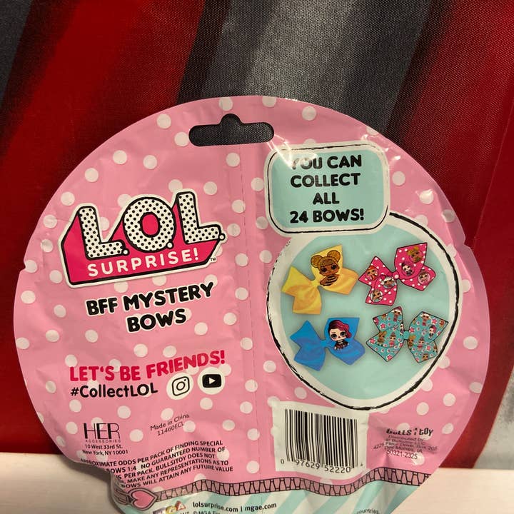 Triple J Sales - Wholesale Hair Bow - Kids - L.O.L Surprise BFF Mystery BowsÂ