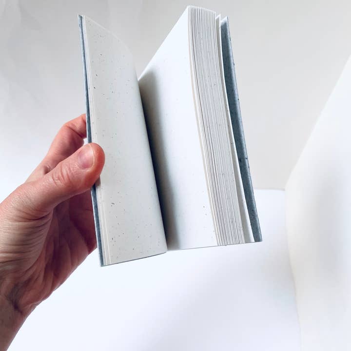 Atelier By Cat - Wholesale Notebook - mini Recycled Denim Confetti Notebook Eco-Friendly 11