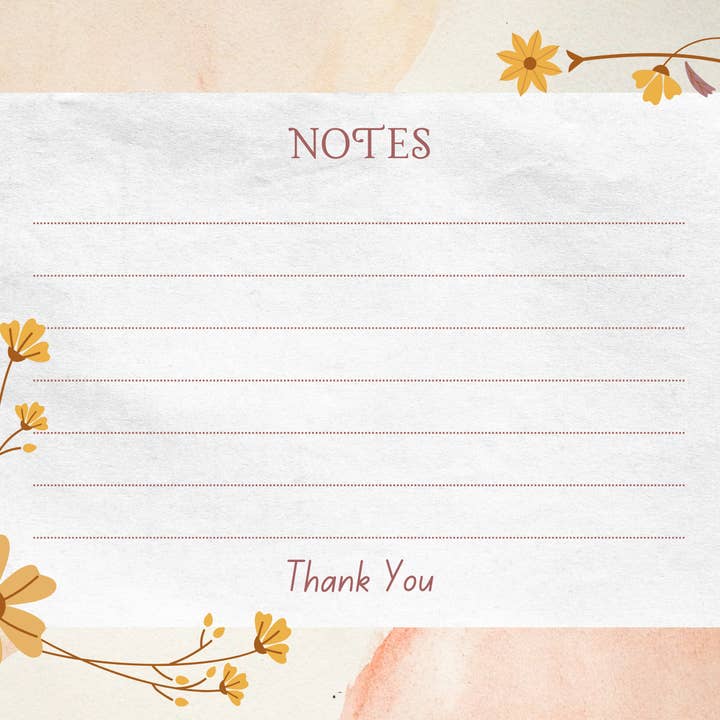 Missh Shop - Wholesale Notepad - Notepad vertical 25 pages with stickers28