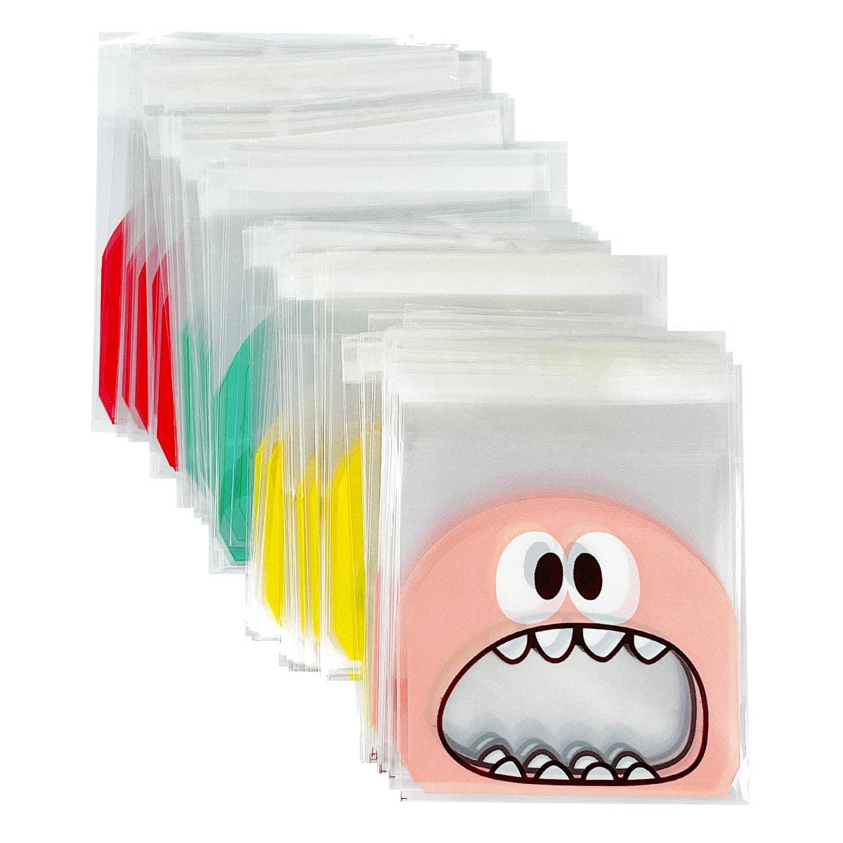 Wrapables.com - Wholesale Food Storage Wrap/Bag - Wrapables Transparent Self-Adhesive 4" x 4" Candy Cookie Bag38