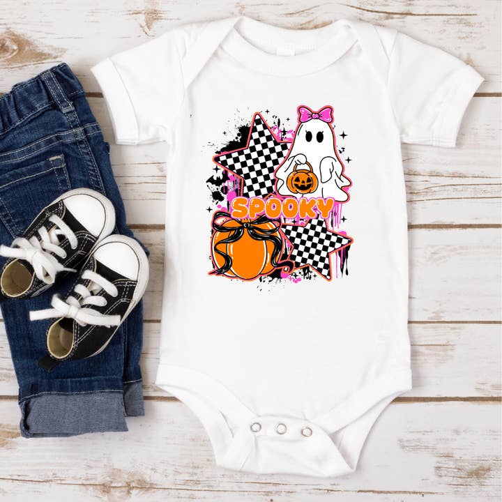 Spooky Halloween Baby Onesie Baby Gift for wholesale by Mama and Littles Apparel