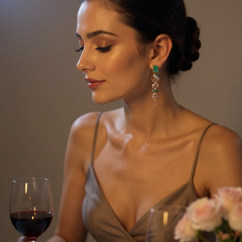 Athena Bridal Jewellery - Wholesale Dangle Earrings - CUBIC ZIRCONIA COLLECTION - SPARKLE DROP EARRINGS - CZER827 3