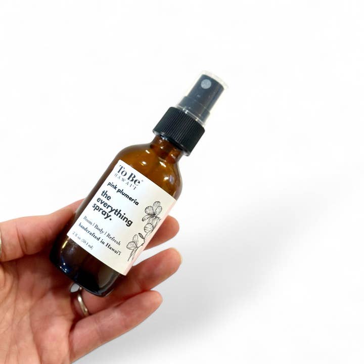 the everything spray pink plumeria. for wholesale by To Be Hawaii