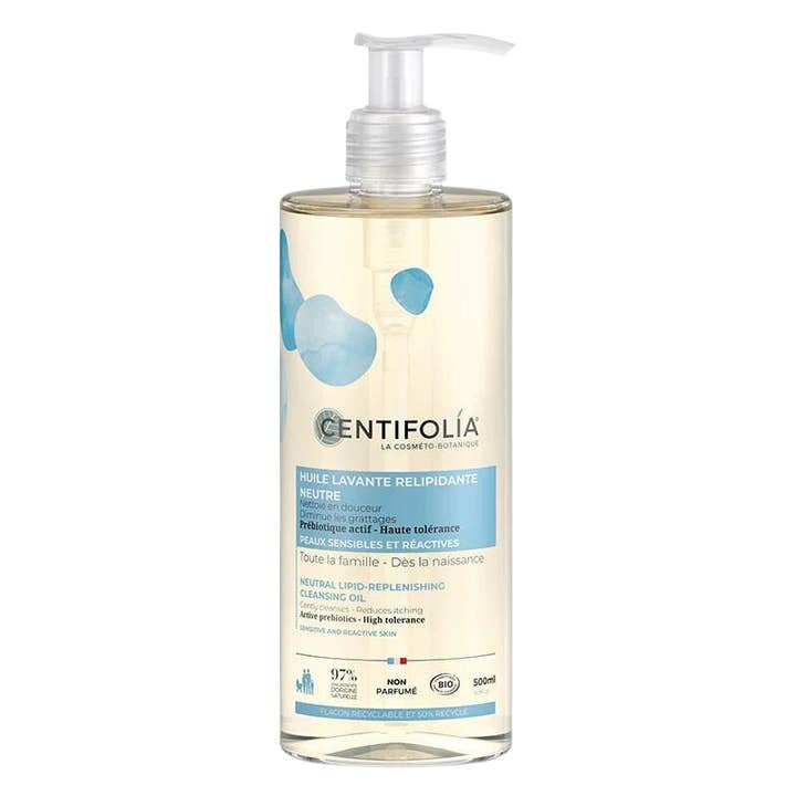 Ecohesens - Venta al por mayor Gel de ducha/baño - Aceite limpiador neutro regenerador de lípidos - Centifolia