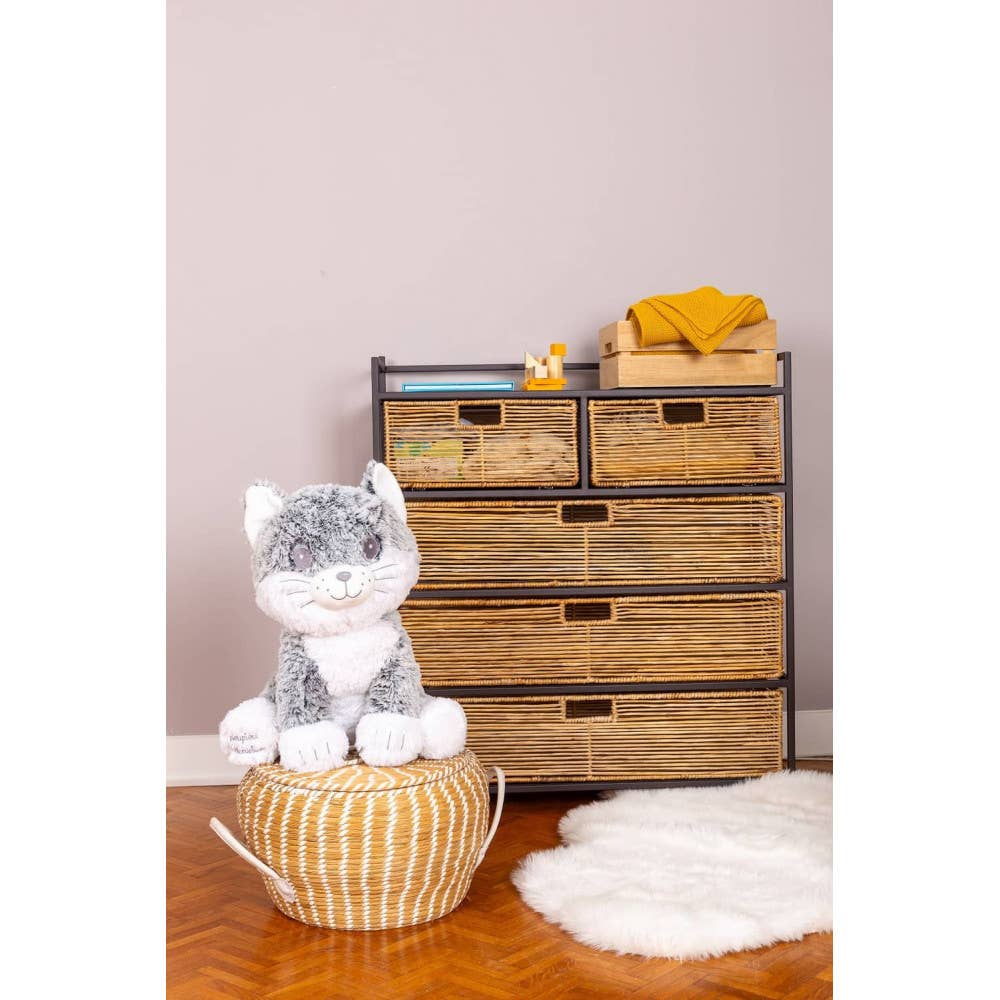 Pioupiou et Merveilles - Wholesale Stuffed/Plush Toy - Kids & Baby - Giant Plush Husky Dog Kodi 50cm - Made in France13