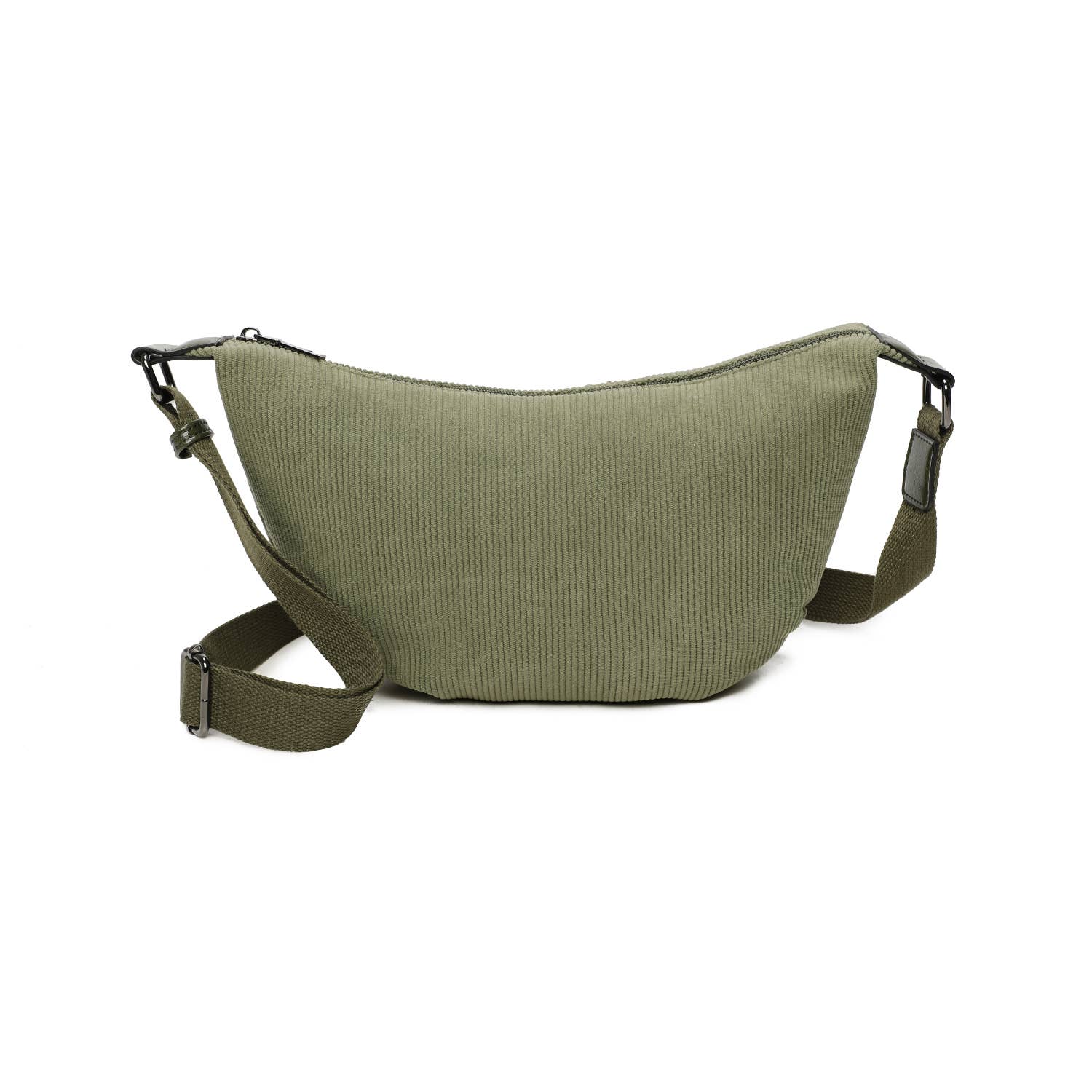 INES DELAURE - Wholesale Shoulder Bag - Women's - Corduroy shoulder bag, lightweight and practical (Copy)10