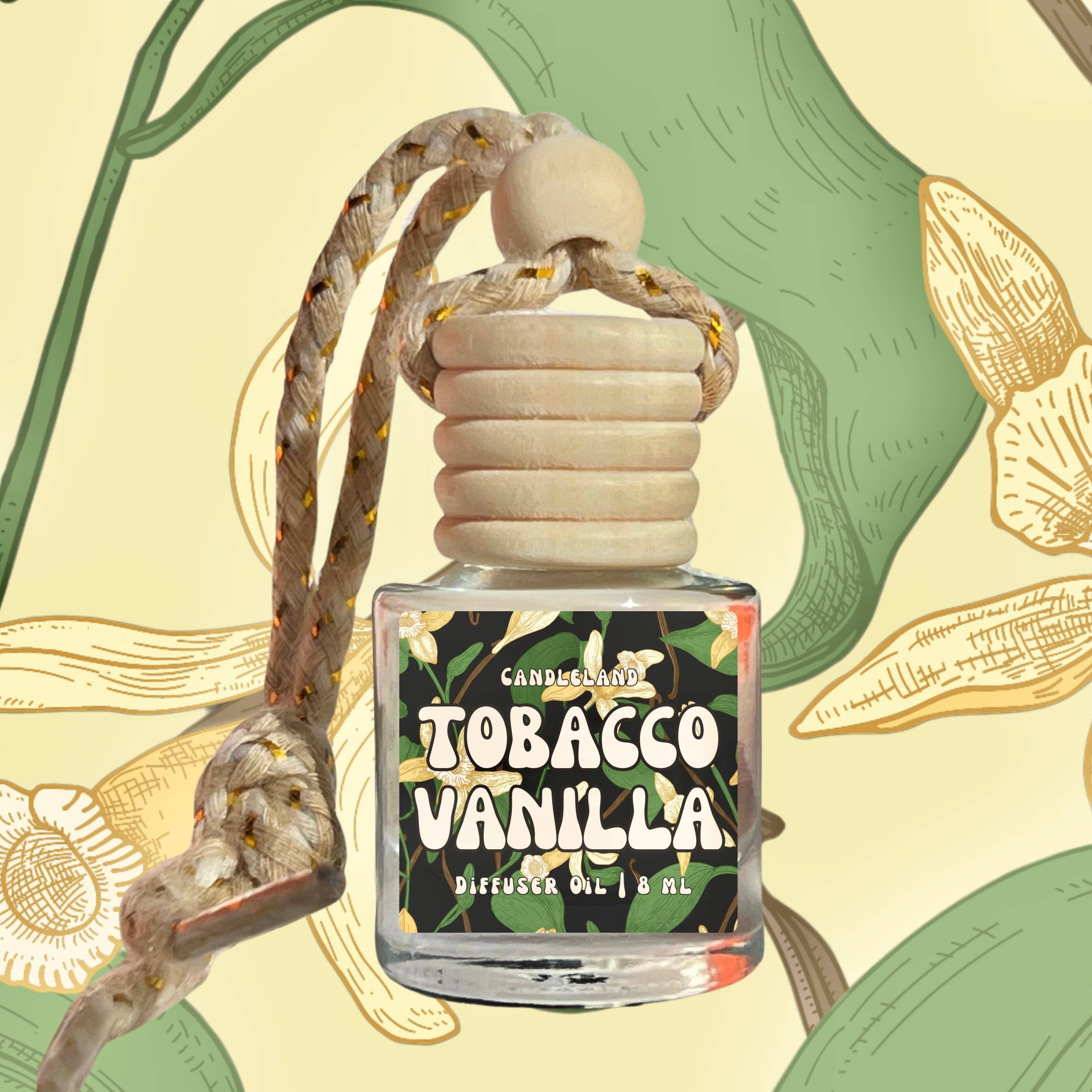 Candle Land - Wholesale Car Freshener - Unisex - Tobacco Vanilla Car Freshener0