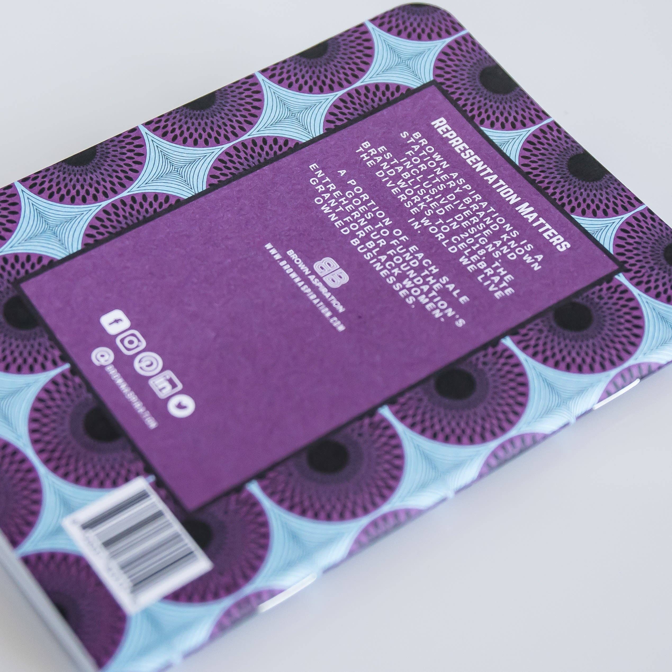 Brown Aspiration - Wholesale Notebook - Ankara Wax #3 - Pocket Notebooks (Set of Two)7