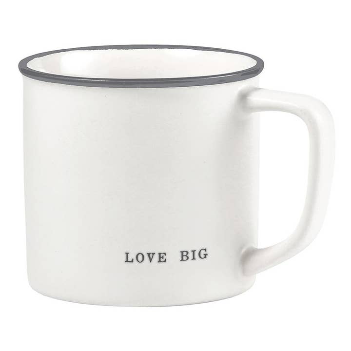 Face to Face Coffee Mug - Love Big for wholesale by Santa Barbara Design Studio by Creative Brands